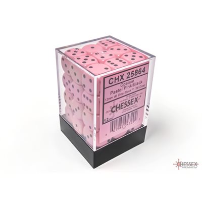 Opaque Pastel: 36D6 Pink / Black