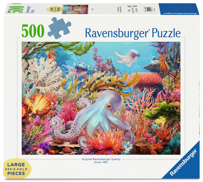 Reef Life 500 Pc Puzzle Large Format