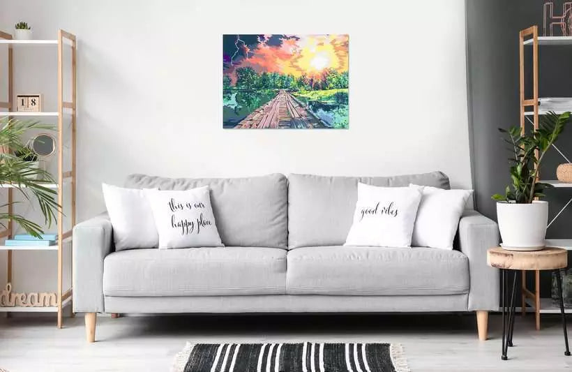CreArt, Painting by Numbers Canvas - Magical Light