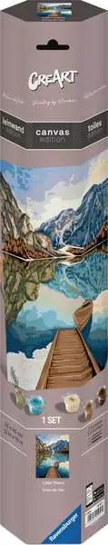 CreArt, Painting by Numbers Canvas - Lake Views