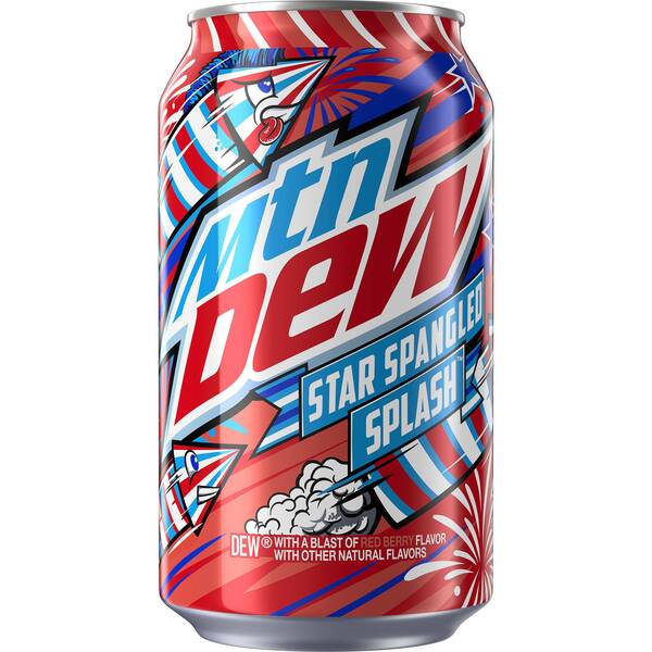 Mountain Dew Star Spangled Splash