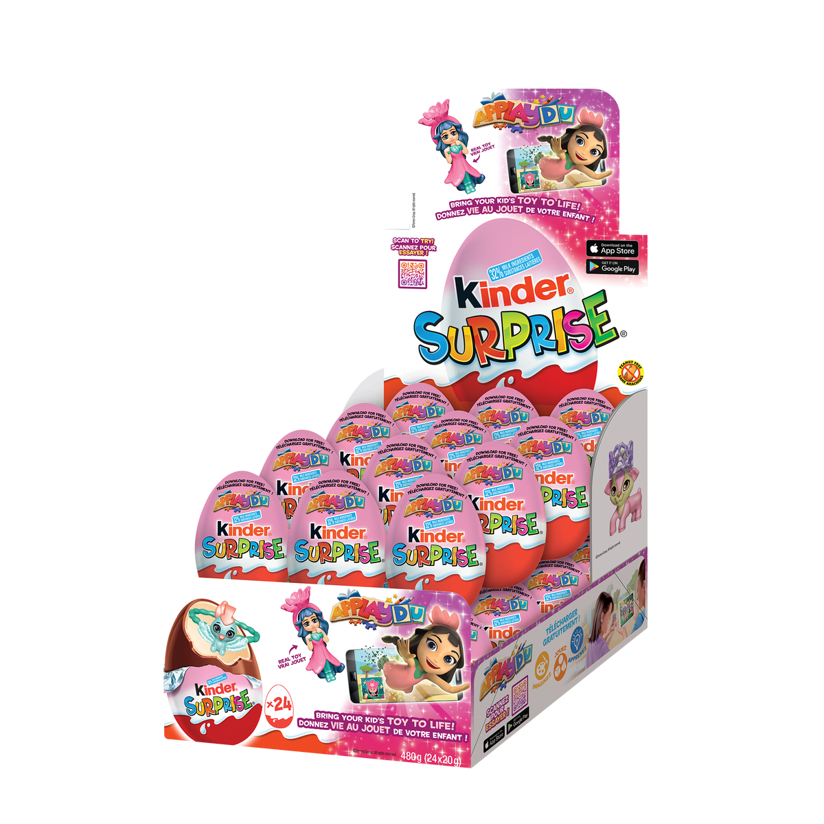Kinder Egg Pink