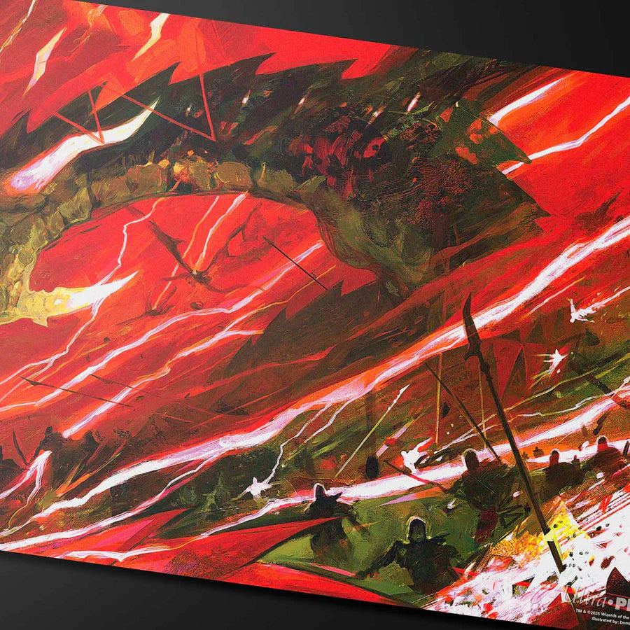 Tarkir Dragonstorm Ruinous Ultimatum Playmat for Magic: The Gathering