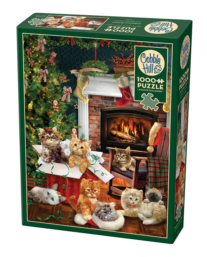 Christmas Kittens - 1000 Piece