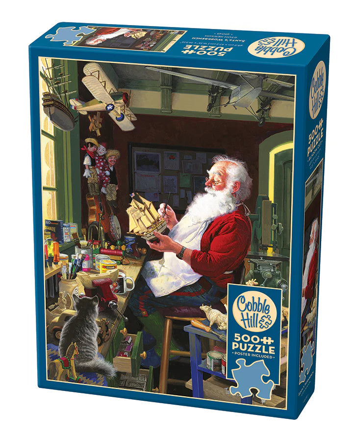 Santa's Workbench - 500 Piece