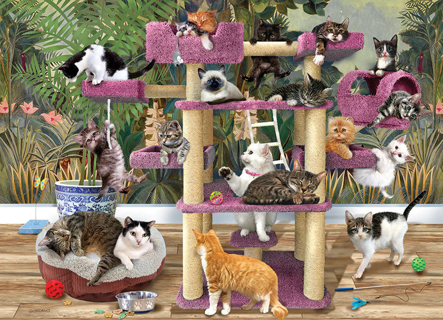 Jungle Cats - 500 Piece