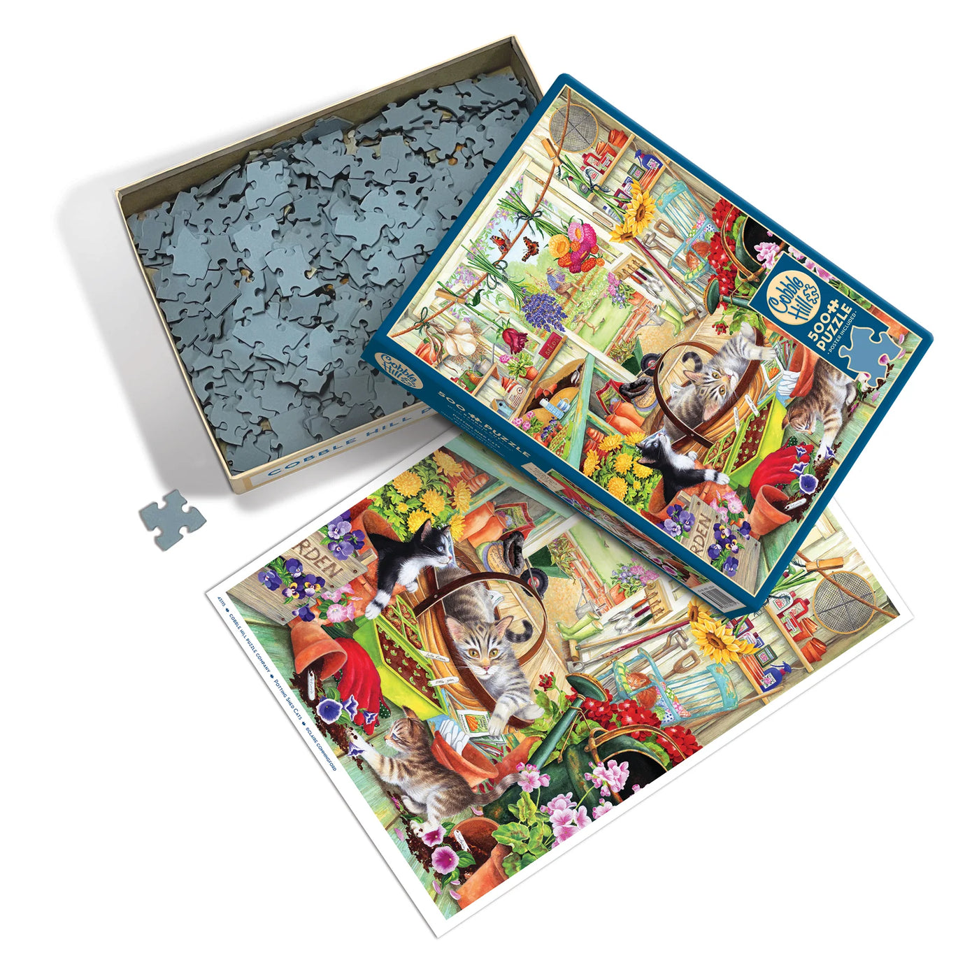 Potting Shed Cats - 500pc