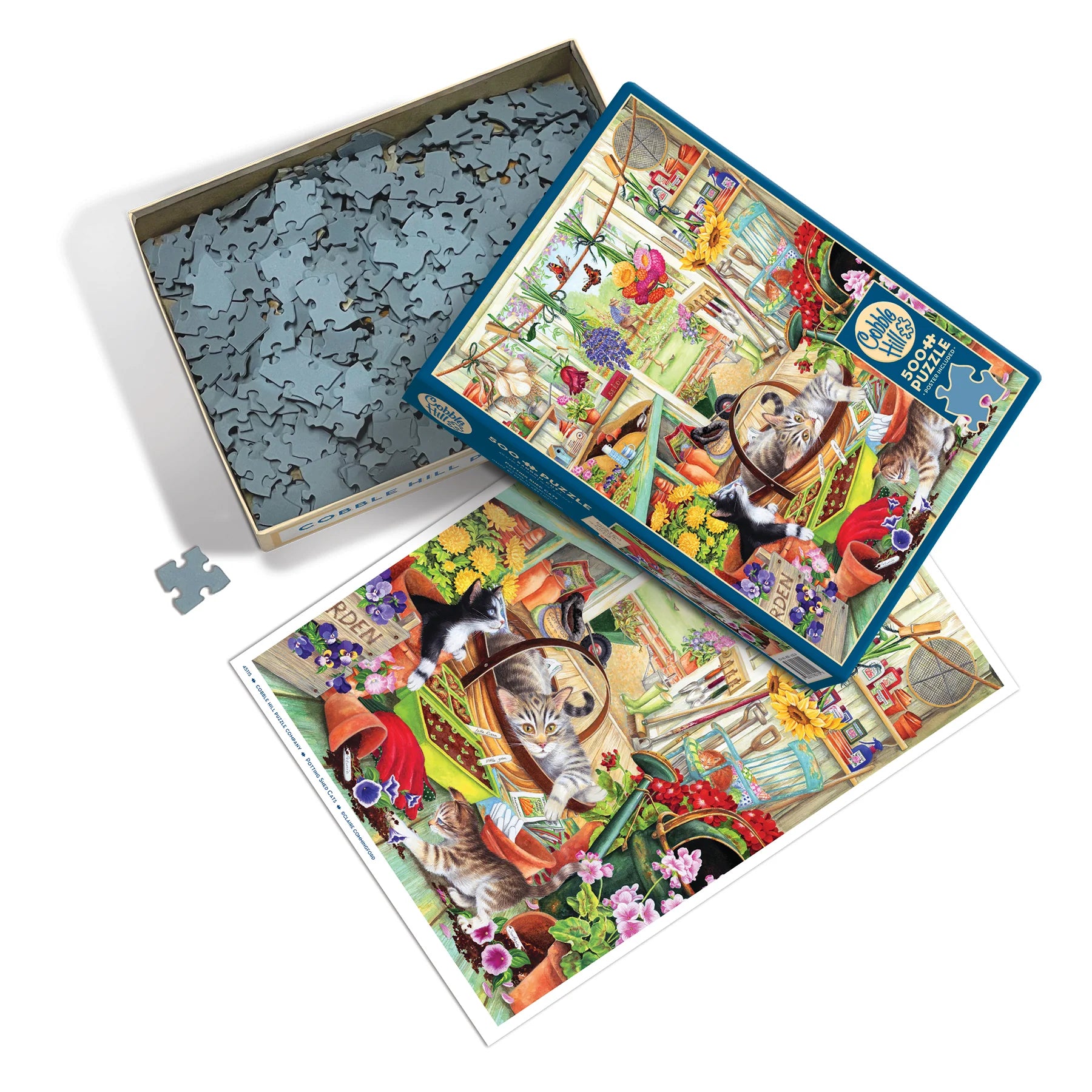 Potting Shed Cats - 500pc