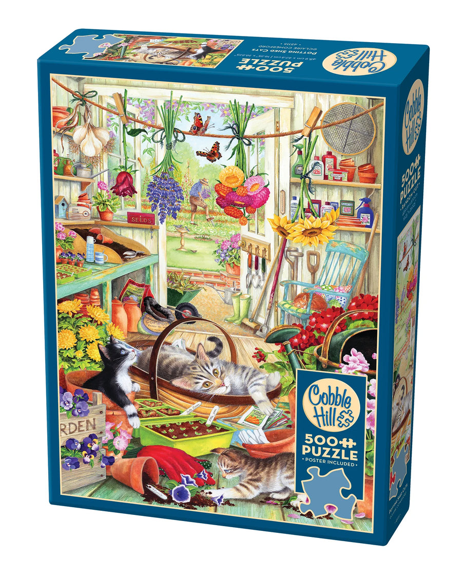 Potting Shed Cats - 500pc