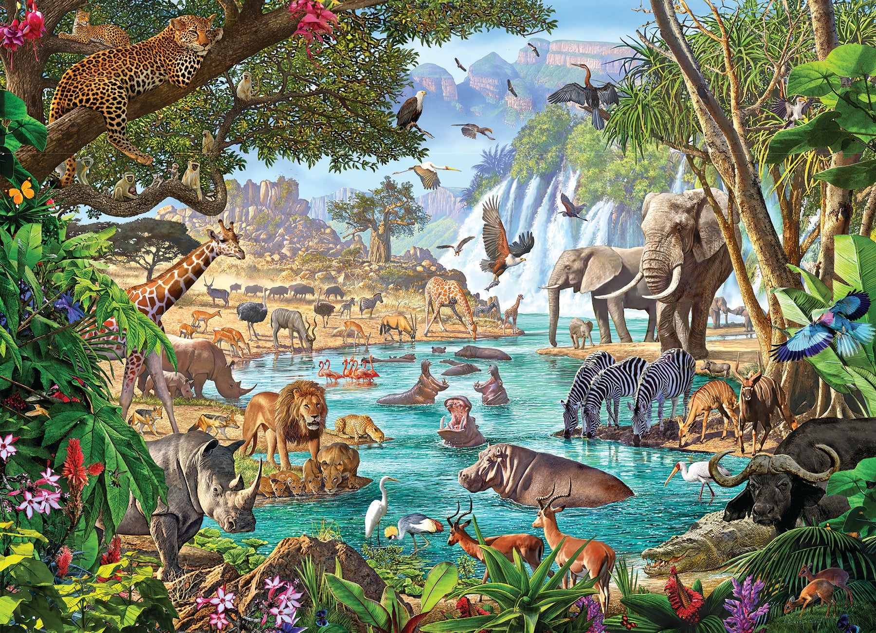 River of Life - Family Pieces 350