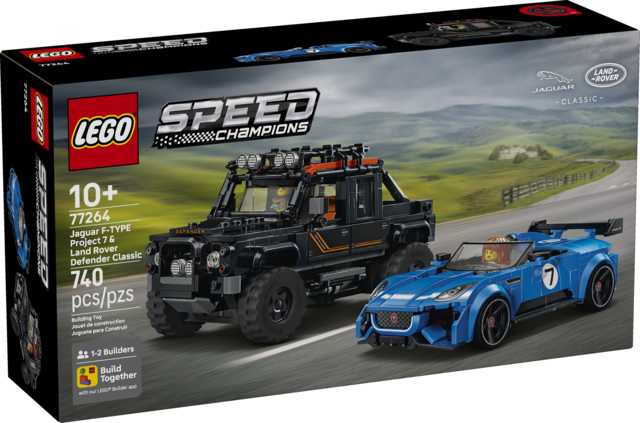 Lego Jaguar Project 7 & Land Rover Defender