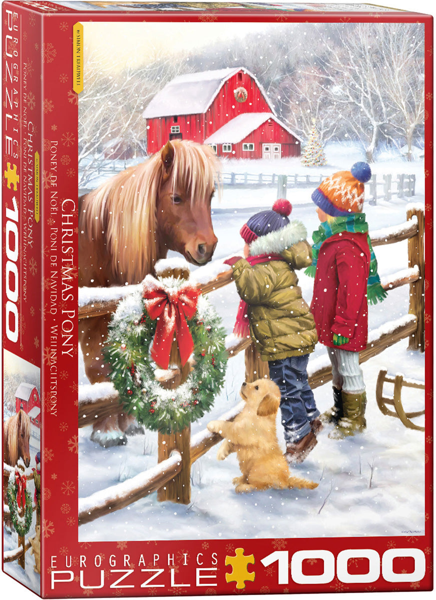 Christmas Pony - 1000 piece