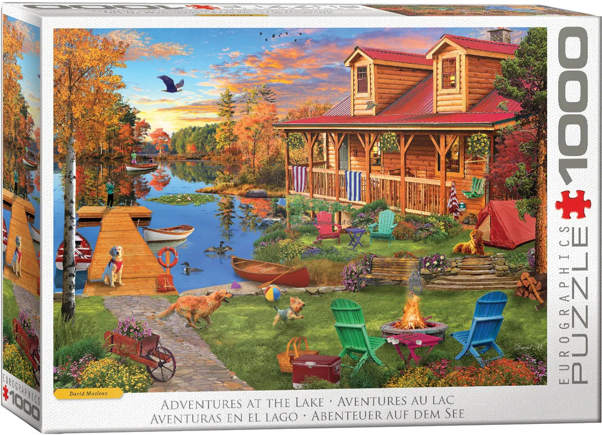 Adventures at the Lake -  1000 piece