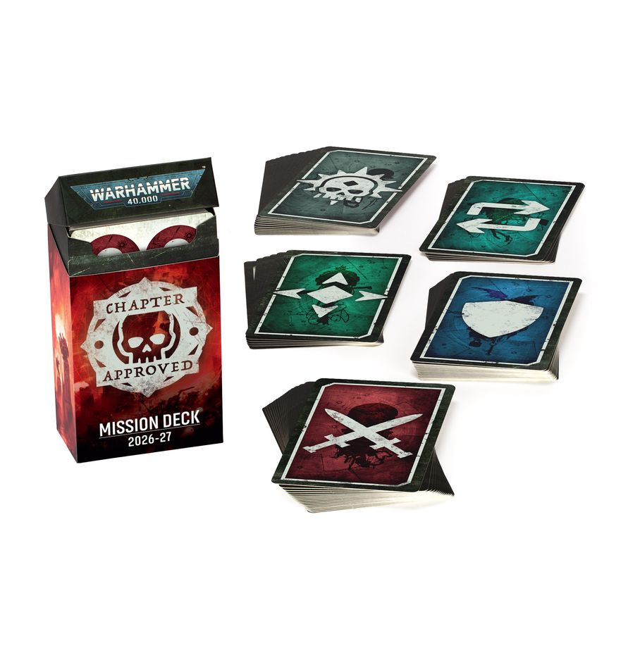 Warhammer 40K: Chapter Approved Mission Deck 2026 - 2027
