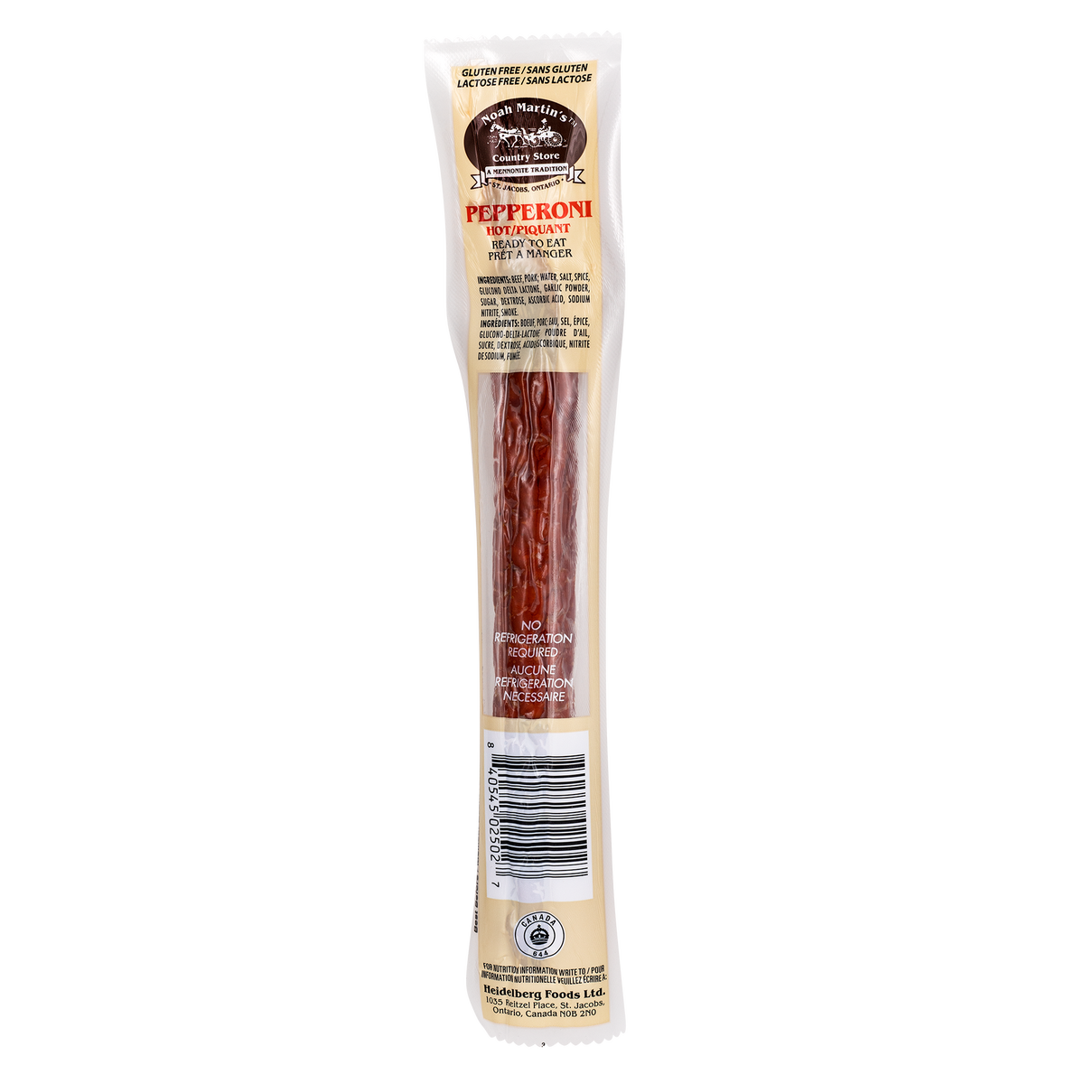 Noah Martin's Hot Pepperoni Stick