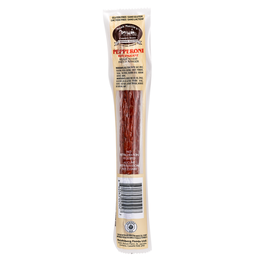 Noah Martin's Hot Pepperoni Stick