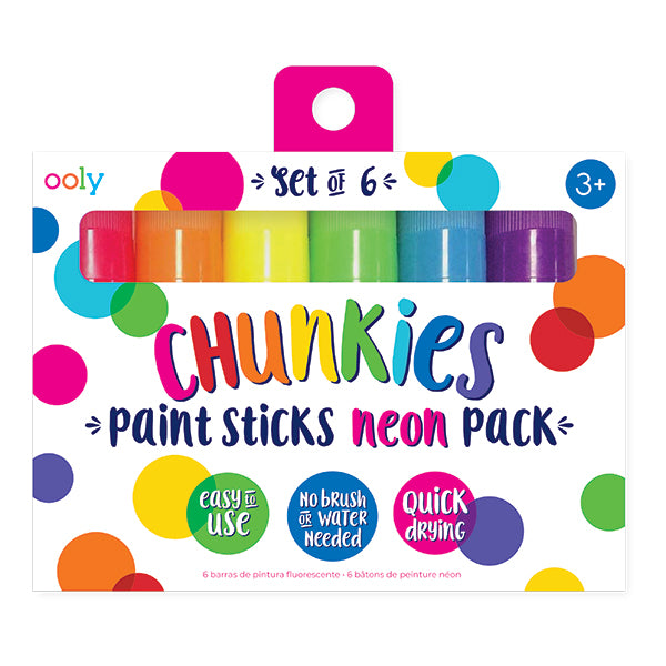 Chunkies: Paint Sticks Neon Pack of 6