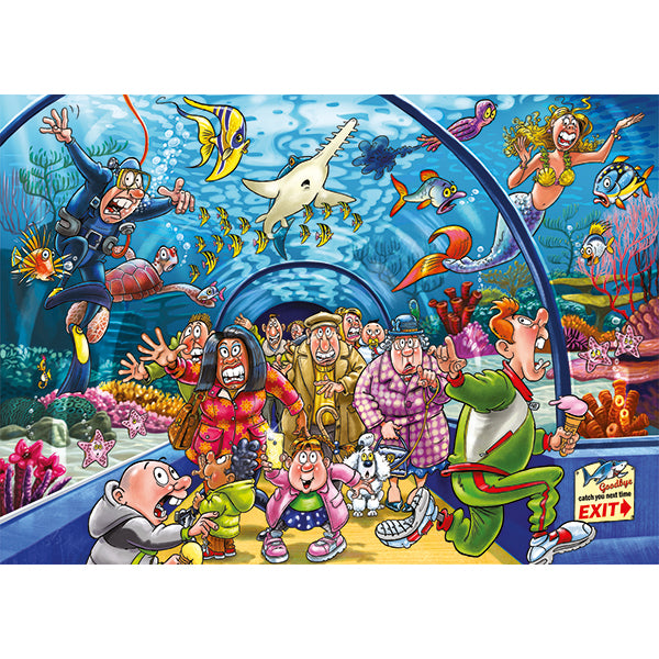 Wasgij #43 - Aquarium Antics - 1000pcs