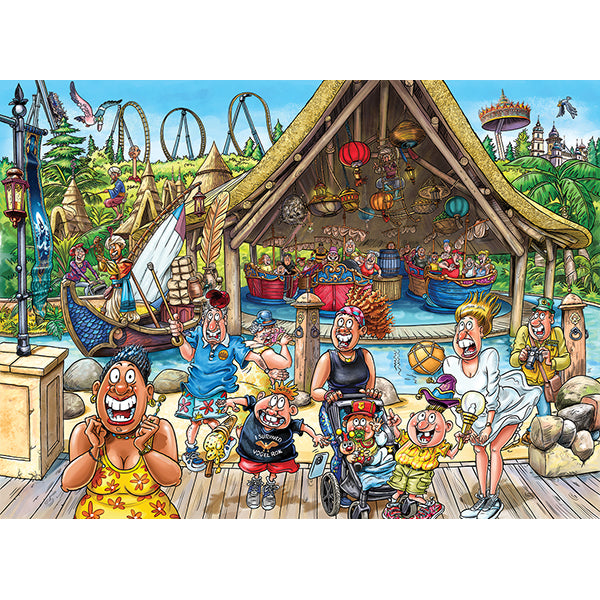 1000 pcs, Wasgij Mystery efteling, World of Wonders!