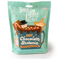 InstaCake Hot Chocolate Brownie with Chocolate Frosting