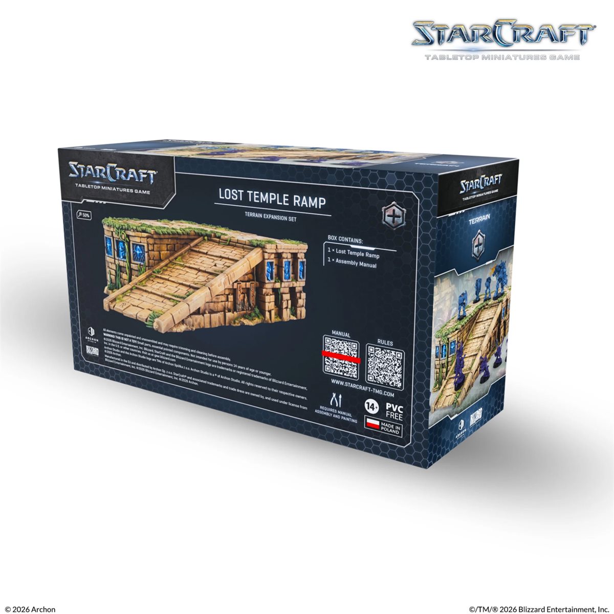 Starcraft: The Miniatures Game: Wave 2: Lost Temple Ramp - Terrain Expansion Set