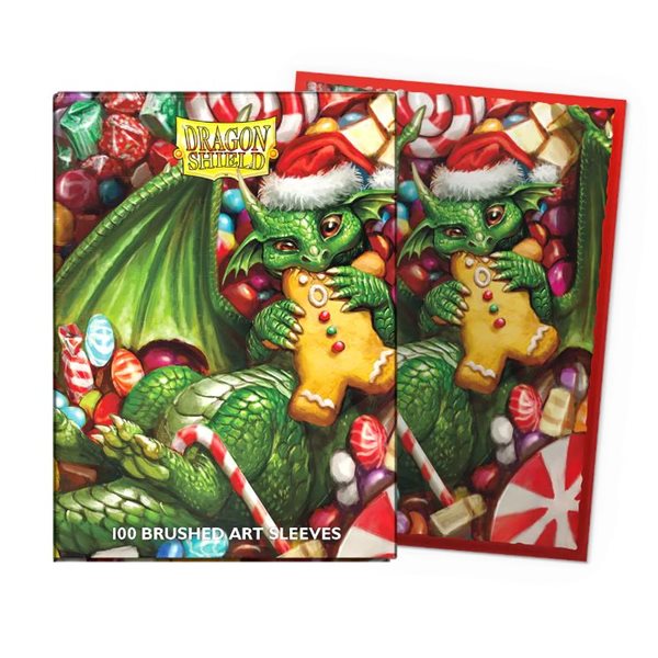Sleeves: Dragon Shield: Limtied Edition: Brushed Art: Christmas