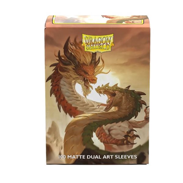 Sleeves: Dragon Shield: Limited Edition: Matte DUAL Art: Wood Snake 2025 (100)