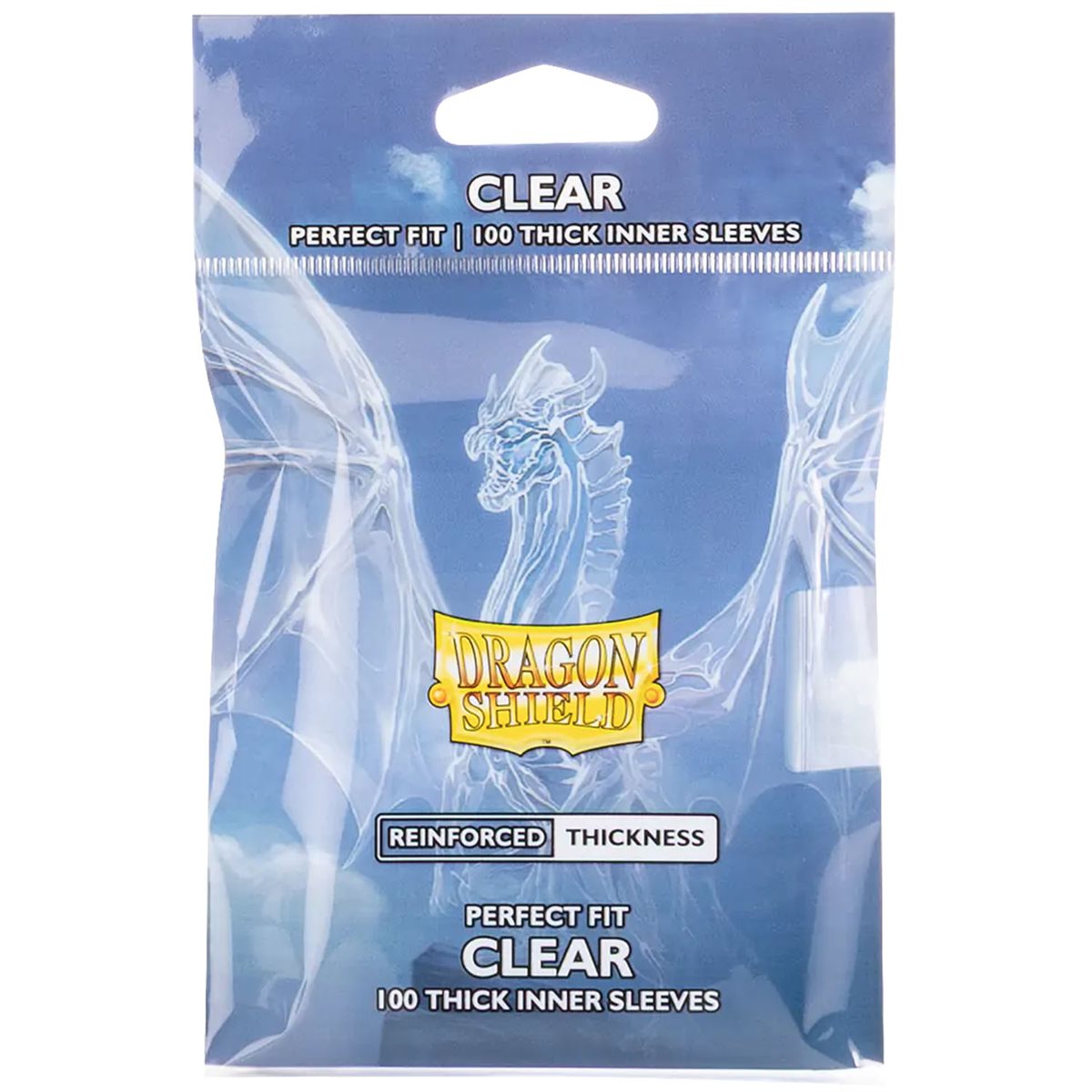Sleeves: Dragon Shield: Perfect Fit: Thick Inner Sleeves: Clear