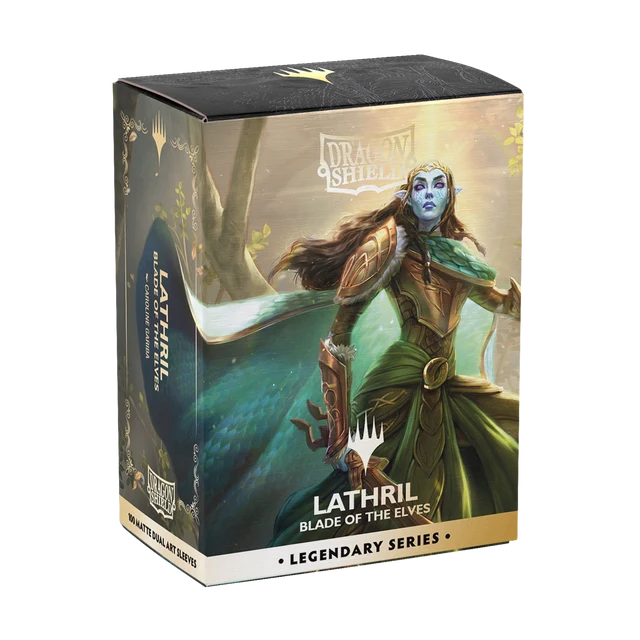 Legendary Series Dual Matte Art Sleeves - Lathril, Blade of Elves