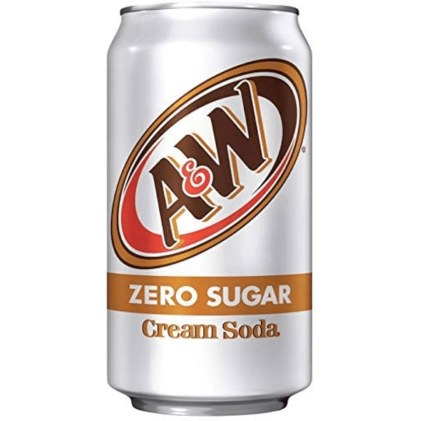 A&W Zero Sugar Cream Soda