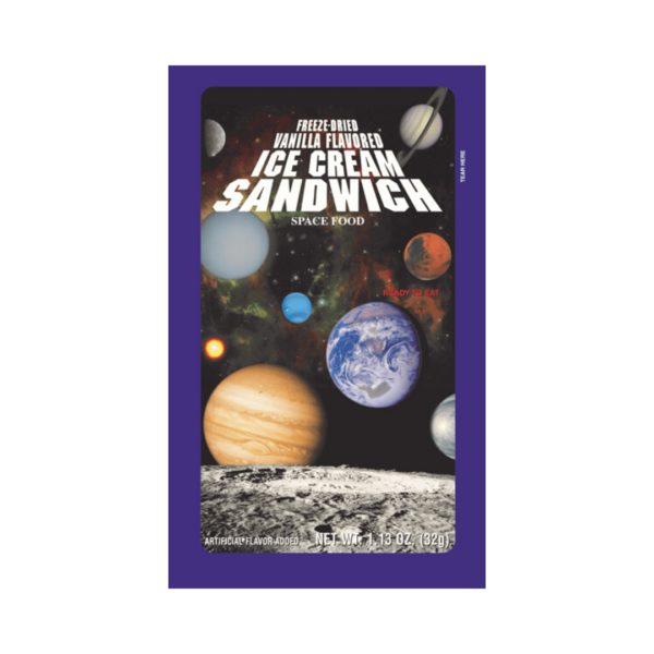 Astronaut Freeze Dried Ice Cream Sandwich Vanilla