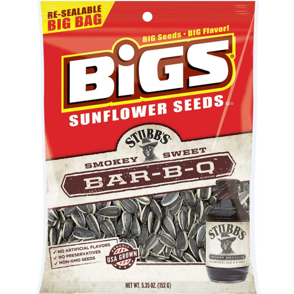 Bigs Sunflower Seeds Smoky Sweet BBQ