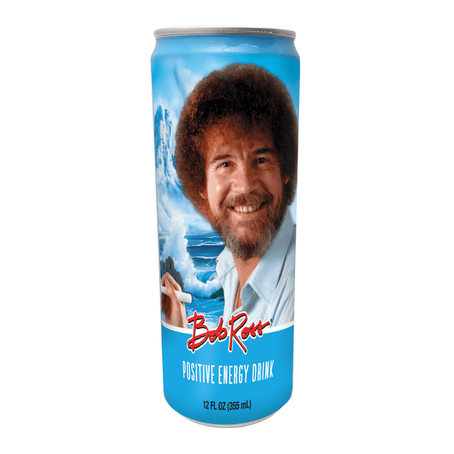 Boston America Energy Drink Bob Ross Positive