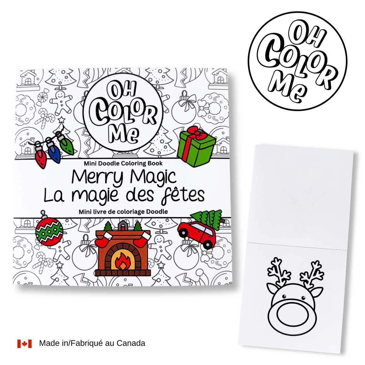Merry Magic Colouring Pad