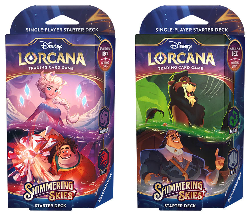 Disney Lorcana: Shimmering Skies Starter Deck