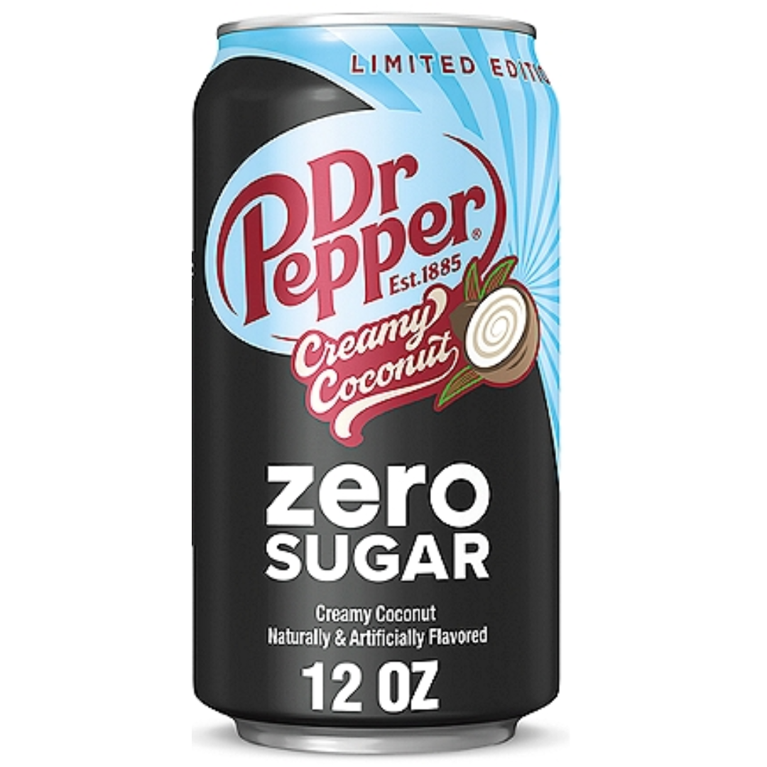 Dr. Pepper Creamy Coconut (LIMITED EDITION) - Zero Sugar