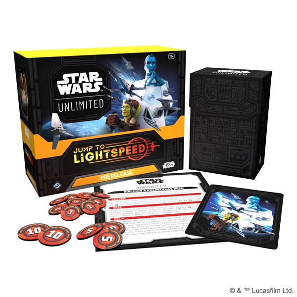 Star Wars: Unlimited: Jump to Lightspeed Prerelease Box