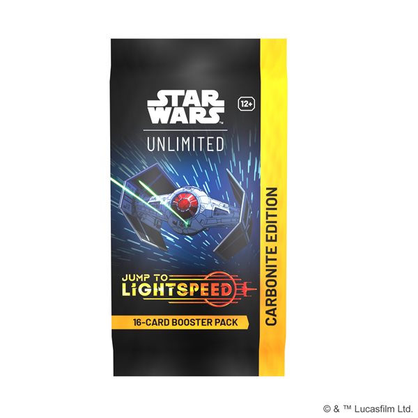 Star Wars: Unlimited: Jump to Lightspeed Carbonite Collector Booster Pack