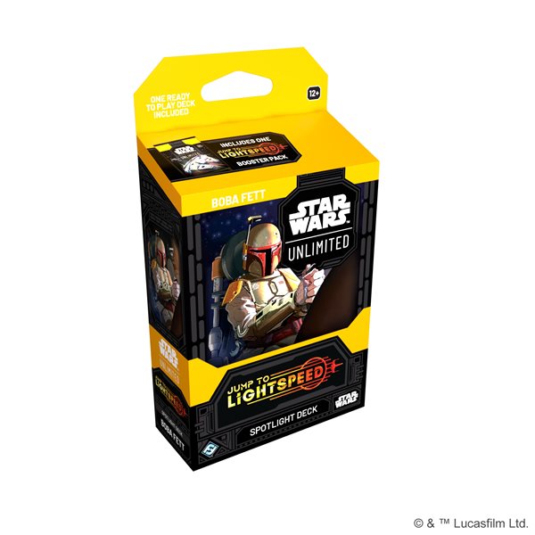 Star Wars: Unlimited: Jump to Lightspeed Spotlight Deck: Boba Fett