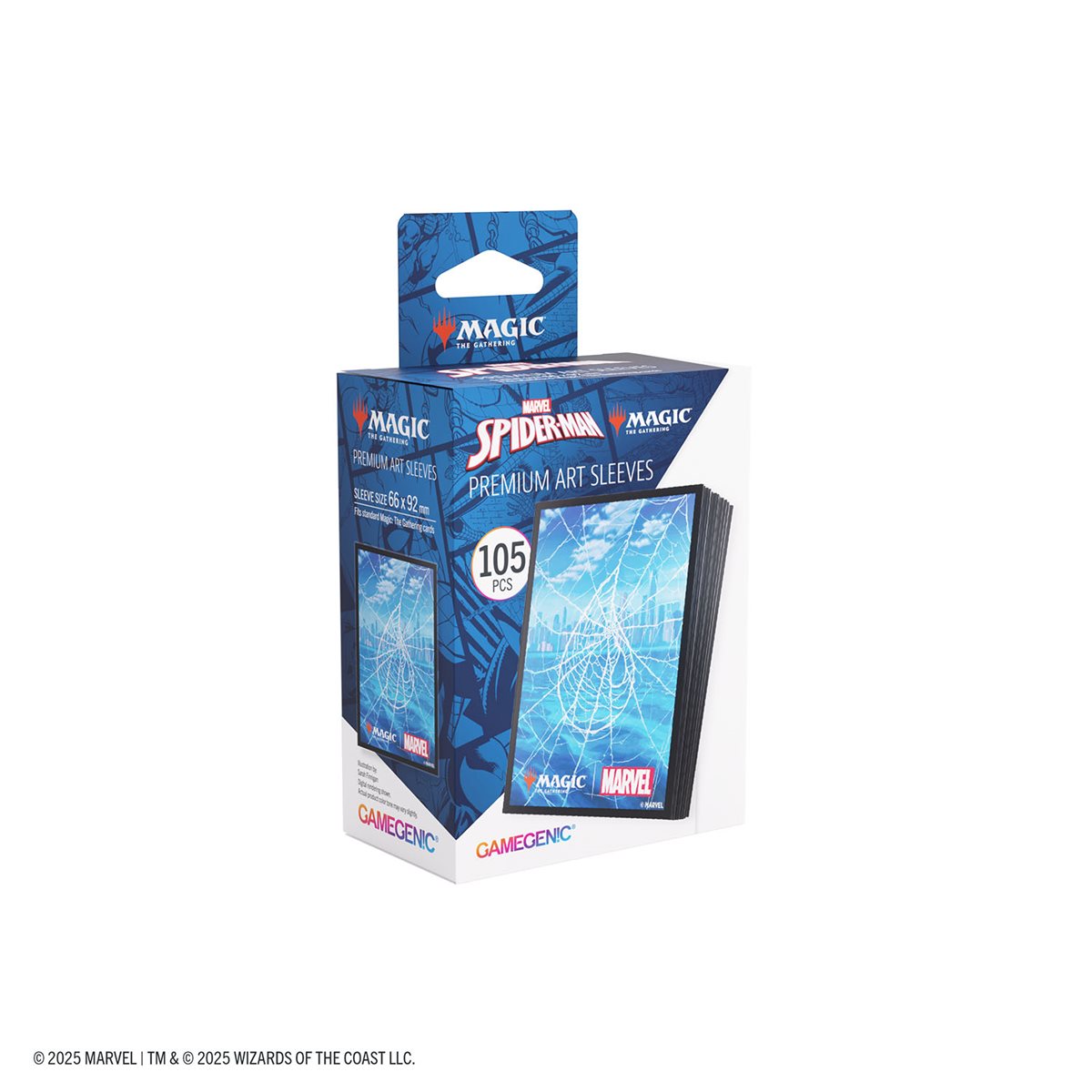 Sleeves: Magic: The Gathering - Marvel's Spider- Man: Art Sleeves: Spider-Man Island