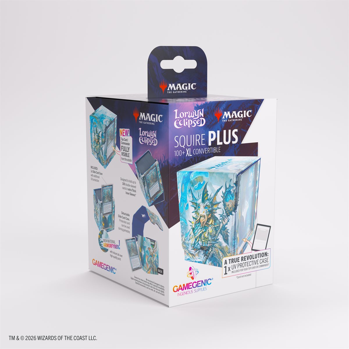 Deck Box: Magic: The Gathering - Lorwyn Eclipsed: Squire Plus XL (100ct): Design T/Design U