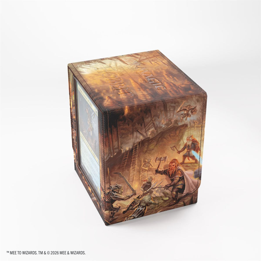 Deck Box: Magic: The Gathering - The Hobbit: Squire PLUS XL (100 ct.) - Battle of Goblin-town