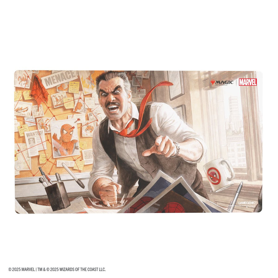 Playmat: Stitched: Magic: The Gathering - Marvel's Spider-Man: J. Jonah Jameson