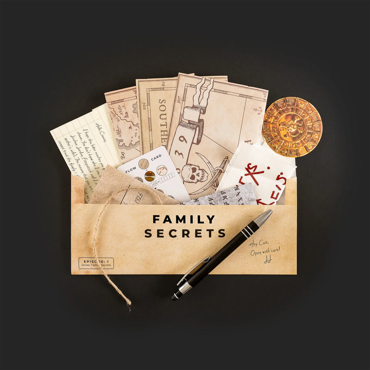 Escape Mail - Family Secrets Series: Episode 1 - Family Secrets (2nd Edition) (EN)