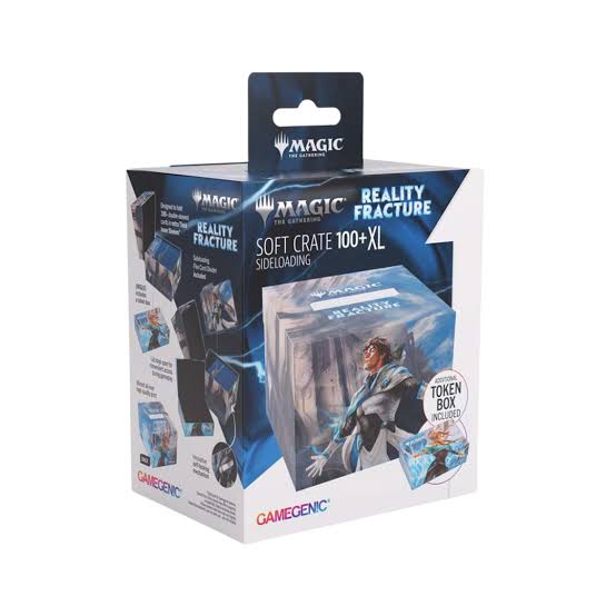 Deck Box: MTG: Reality Fracture - Soft Crate XL Sideloading - Tam