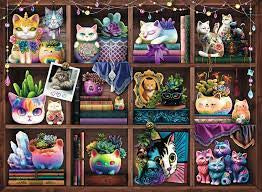 Cubby Cats and Succulents - 500pcs