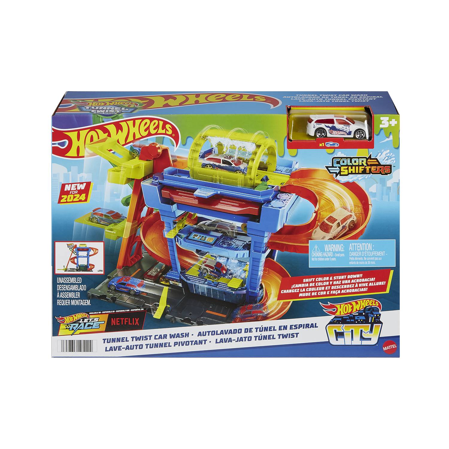 Hot Wheels Tunnel Twist Car Wash
