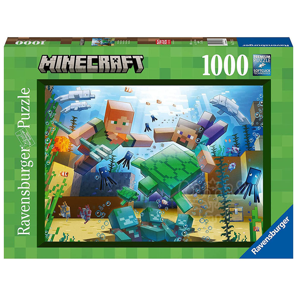 1000 pc Minecraft Mosaic