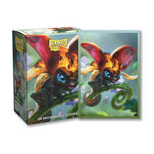 Dragon Shield 100 Brushed Art Sleeves - Burnbug