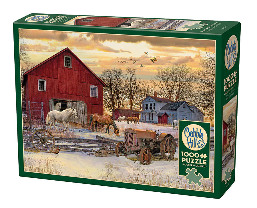 Winter on the Farm - 1000pc